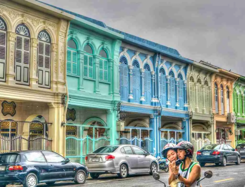 Old Town Phuket is great for a day trip but now staying
