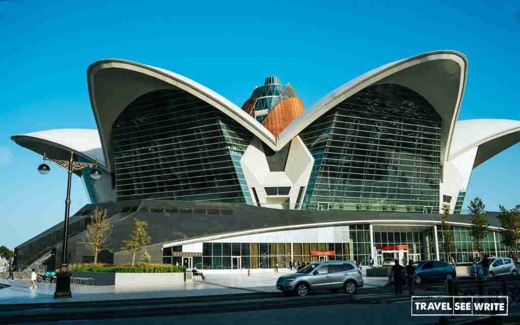 Best places to visit in Baku, Azerbaijan - shop and dine at the Deniz Mall