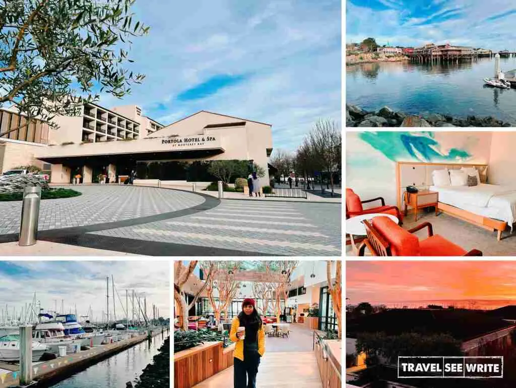 Portola Hotel and Spa is beautifully designed and provides easy access to many attractions in Monterey