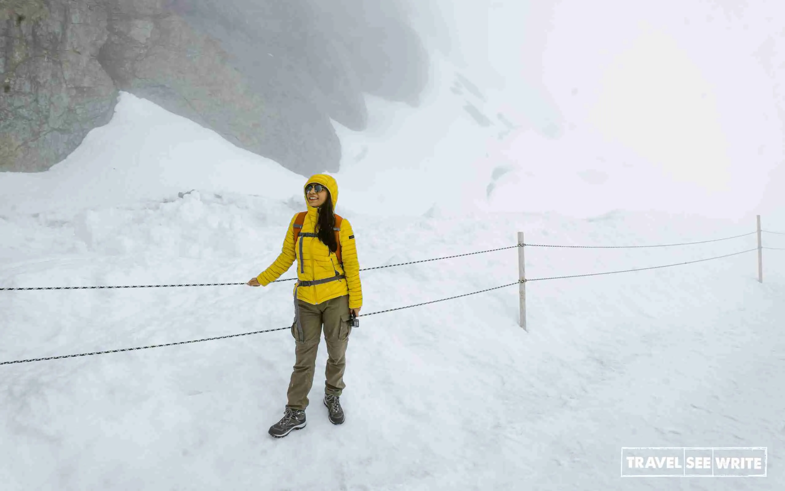You can find snow at Jungfraujoch Snowpark 365 days a year.