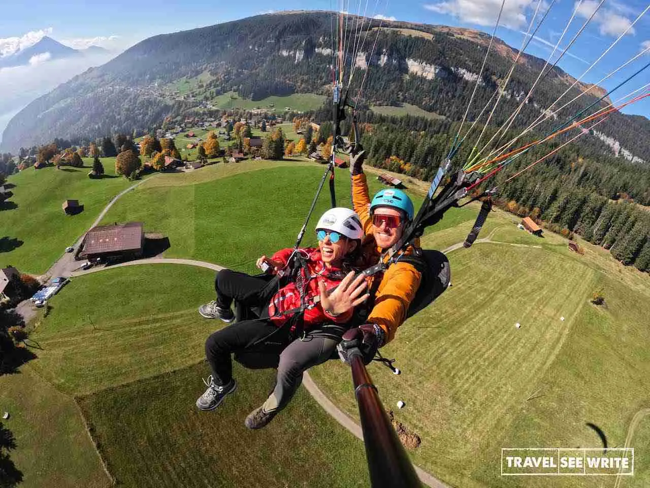The best Interlaken paragliding experience is provided by Skywings