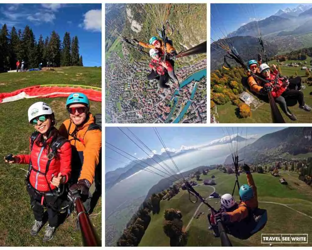 Tandem Paragliding in Interlaken is the best way to enjoy the beauty of the Alpine town