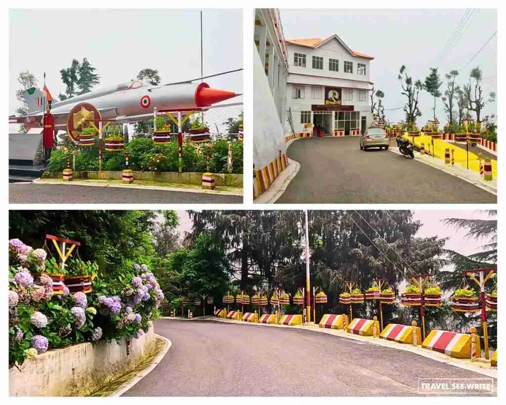 The Dalhousie to Khajjiar road is very scenic, especially near the Dalhousie Public School
