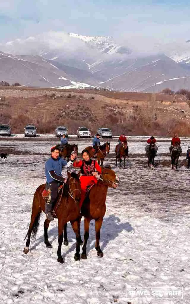 A suitor must win in Kok-Boru to win a girl's hand in a marriage. It's not just a sport but a cultural tradition deeply woven into Kyrgyz life.