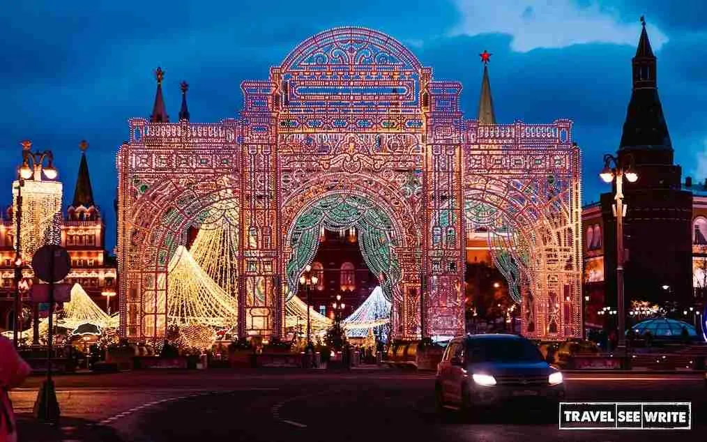 Find out why Christmas and New Year time is the best time to visit Moscow, Russia