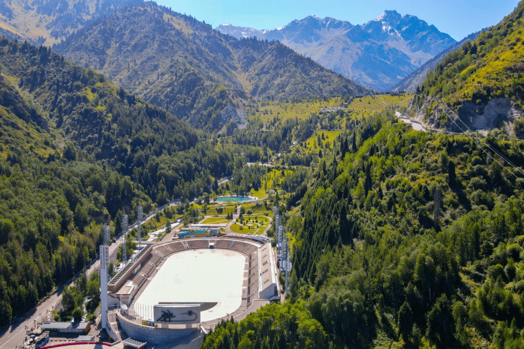 Medeo Gorge near Almaty