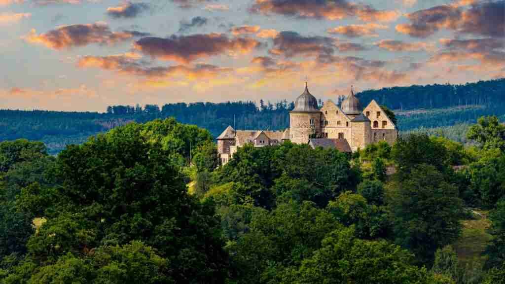 Sababurg - the home of sleeping beauty in Germany