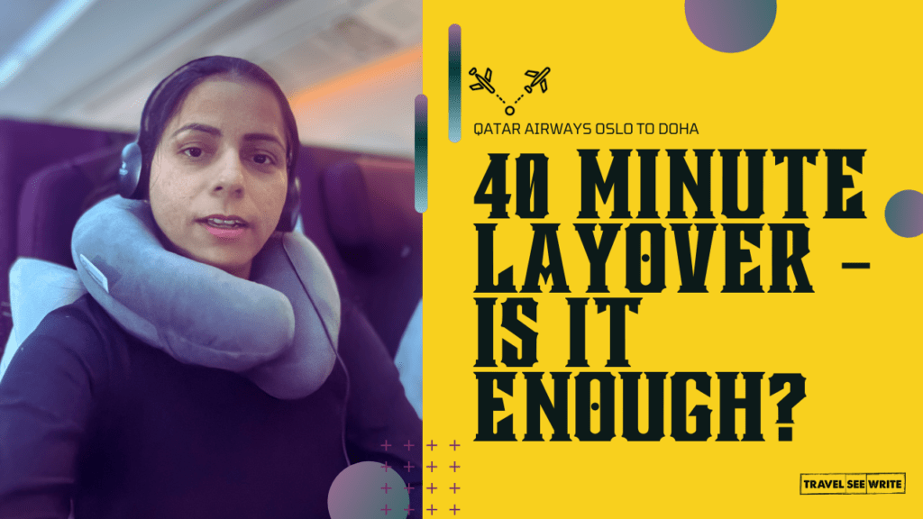 Is 40 minutes enough layover for an international flight?