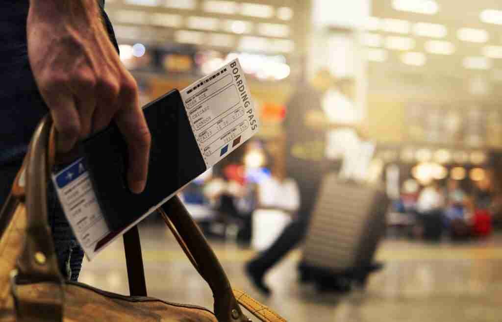 Make sure to check your luggage sticker on the back of your boarding pass to ensure your luggage reaches the right destination.