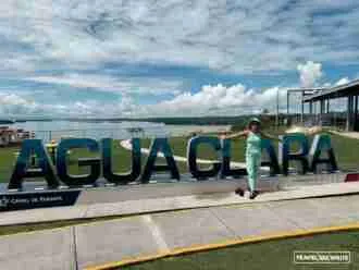 First time visit to the Canal de Panama