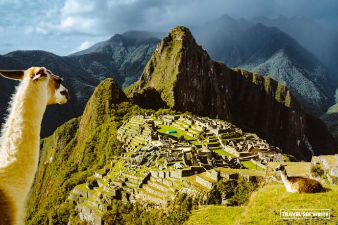 Machu Picchu Citadel view after Inca Trail, Peru