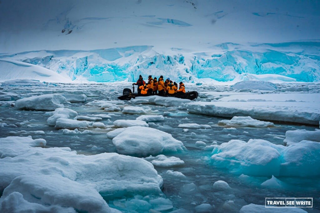 Foyn Harbour on Enterprise Island had a lot of early season sea ice.