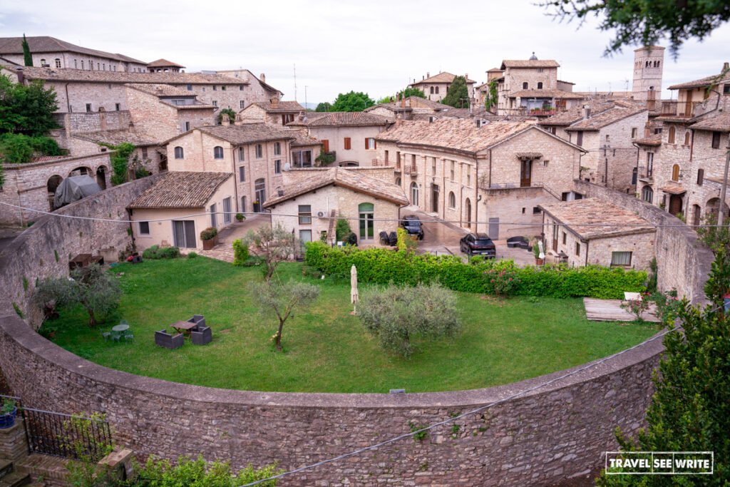 A photo point that is often missed by most tourists in Assisi, Umbria, Italy