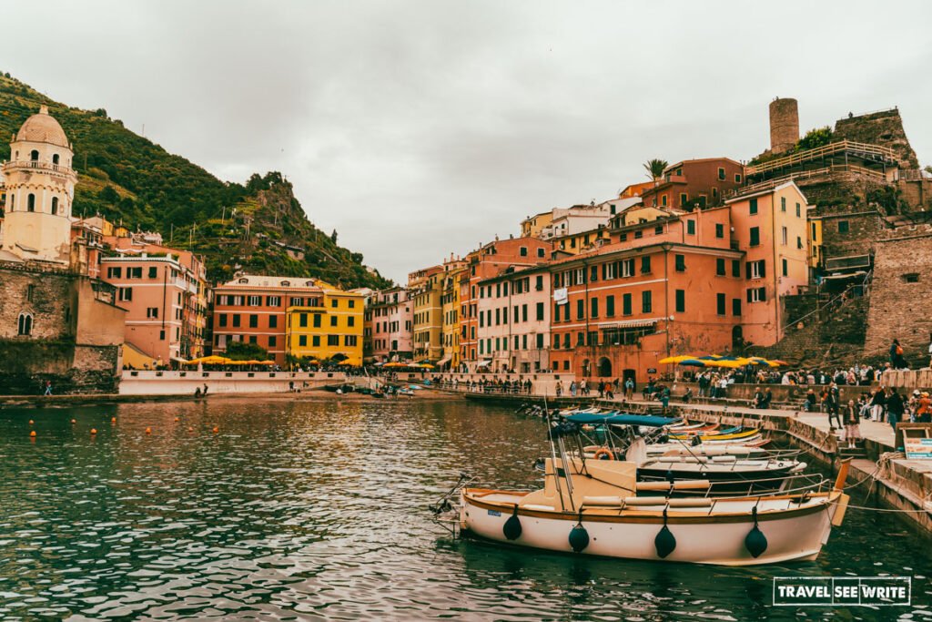 Vernazza - One of the five villages of Cinque Terre, Italy