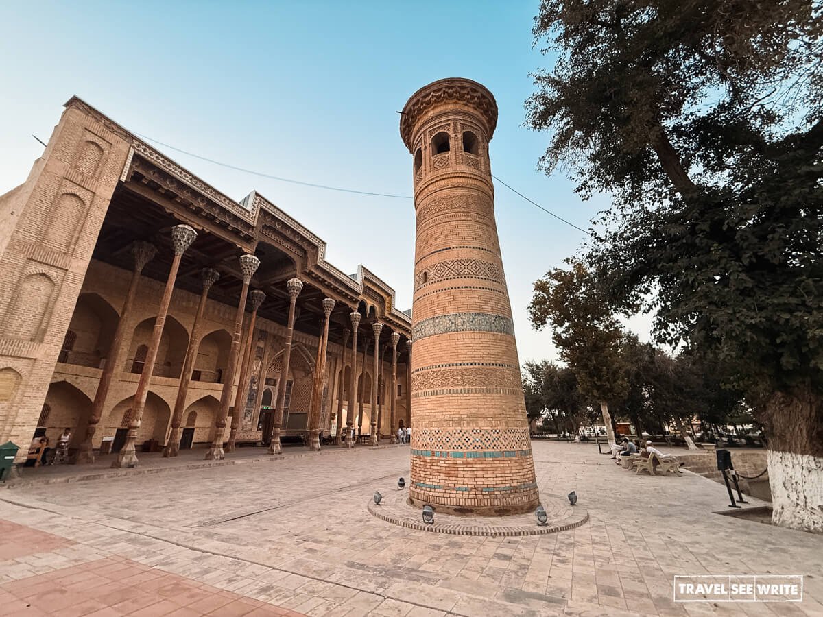 Bolo Haouz Mosque, Bukhara, Uzbekistan
