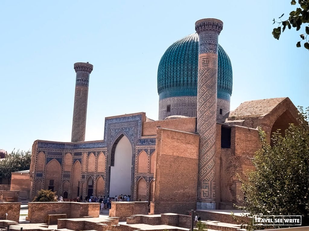 Gur-e-Amir Mausoleum, Samarkand, The blue Taj Mahal of Uzbekistan