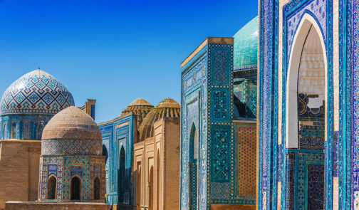 Shahi Zinda Complex, Samarkand, Uzbekistan